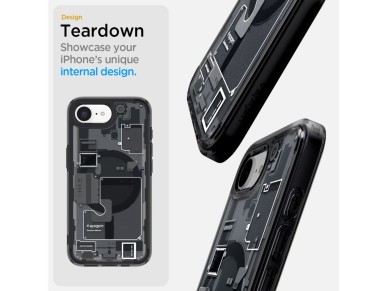 Spigen Ultra Hybrid MagSafe Case for iPhone 16e / 17e Zero One - Black Spigen Ultra Hybrid MagSafe Case for iPhone 16e / 17e Zero One - Black