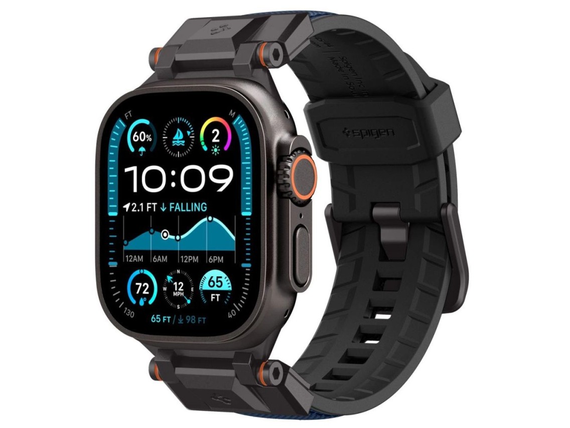 Correa Spigen DuraPro Armor para Apple Watch de 44/45/46/49 mm - Azul marino
