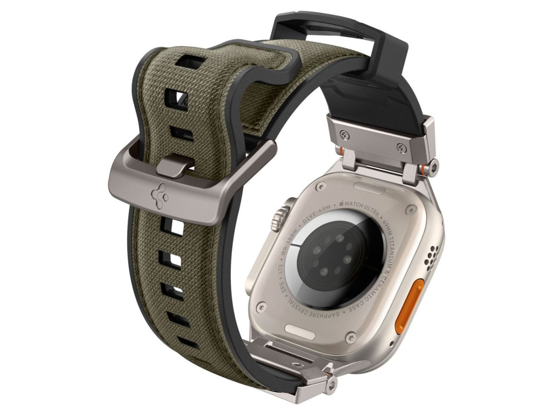 Correa Spigen DuraPro Armor para Apple Watch de 44/45/46/49 mm - Verde