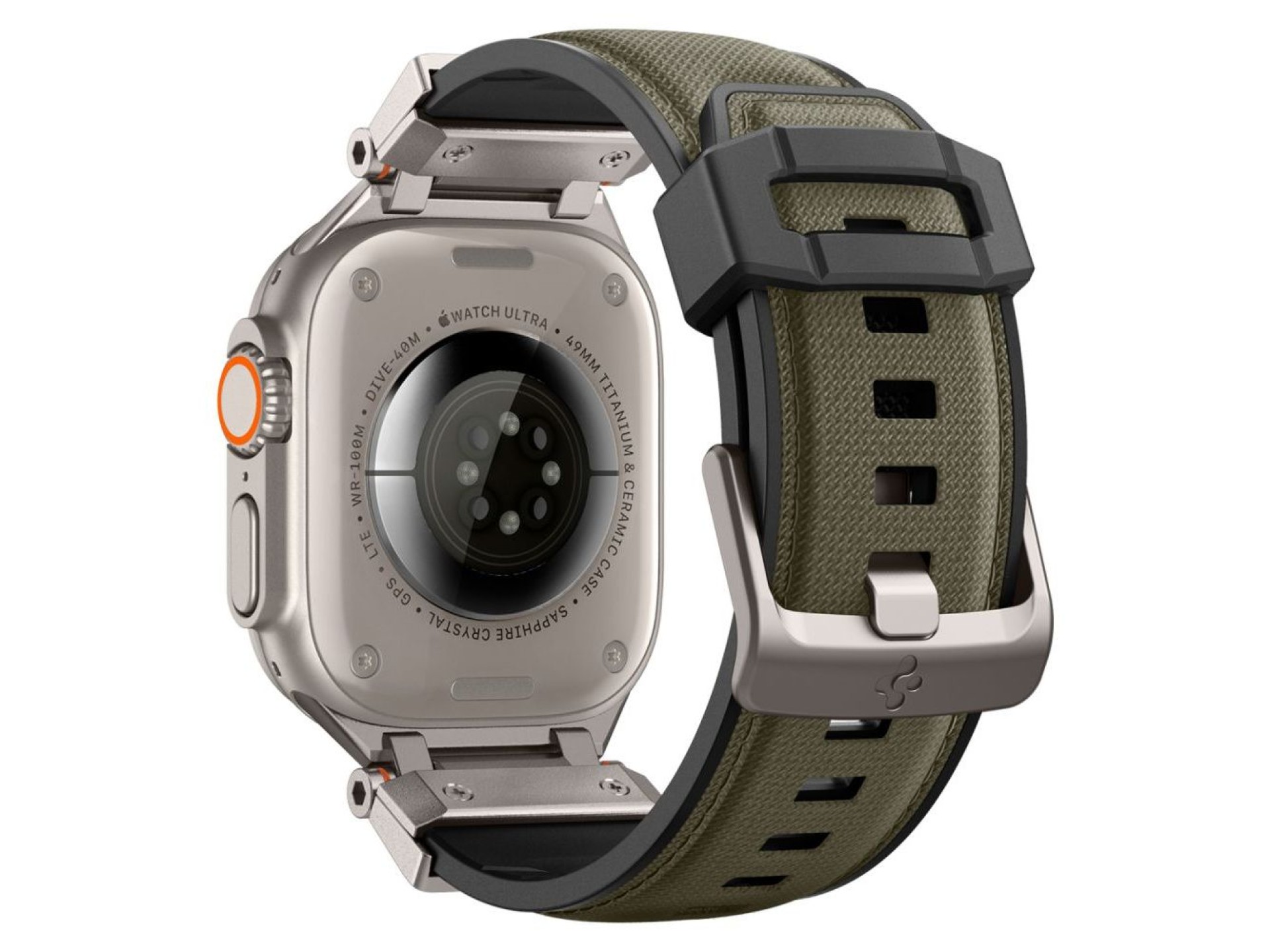 Correa Spigen DuraPro Armor para Apple Watch de 44/45/46/49 mm - Verde