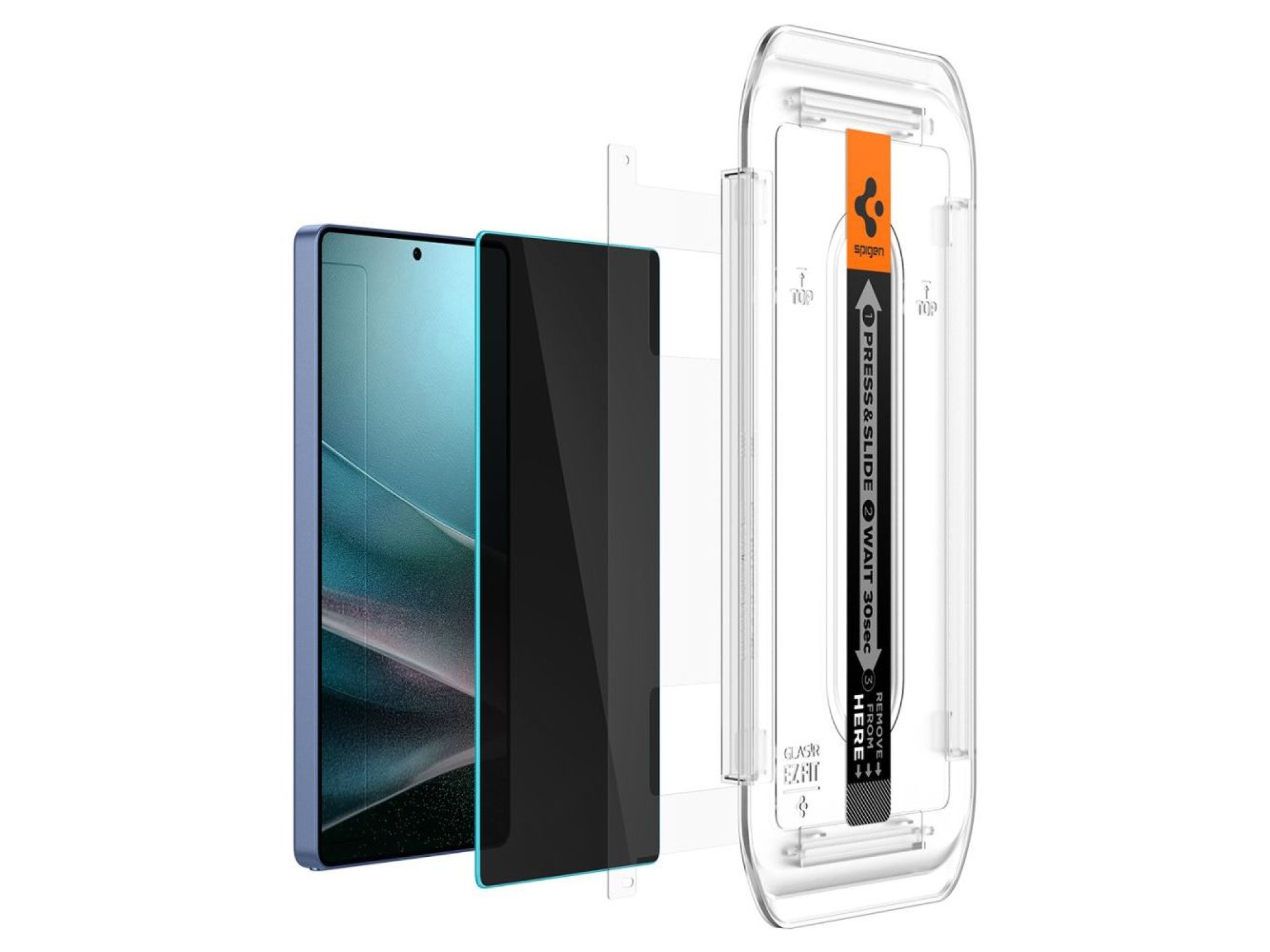 Paquete de 2 láminas de privacidad Spigen Glas.TR