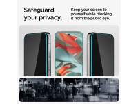 Paquete de 2 protectores de pantalla Spigen Glas.TR "Ez Fit" Privacy Glass para Google Pixel 9 Pro X Paquete de 2 protectores de pantalla Spigen Glas.TR "Ez Fit" Privacy Glass para Google Pixel 9 Pro X