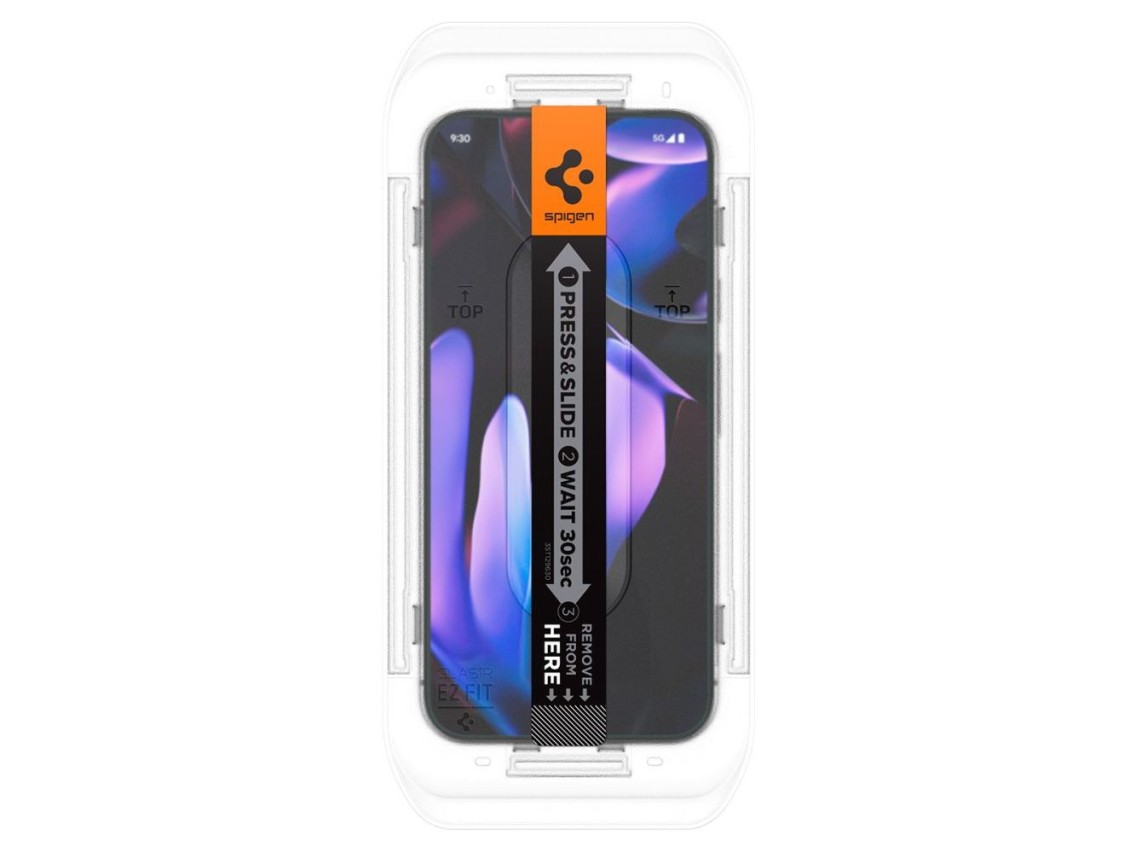 Spigen Glas.TR "Ez Fit" Privacy HD 2-pack privacy glass for Google Pixel 9 / 9 Pro