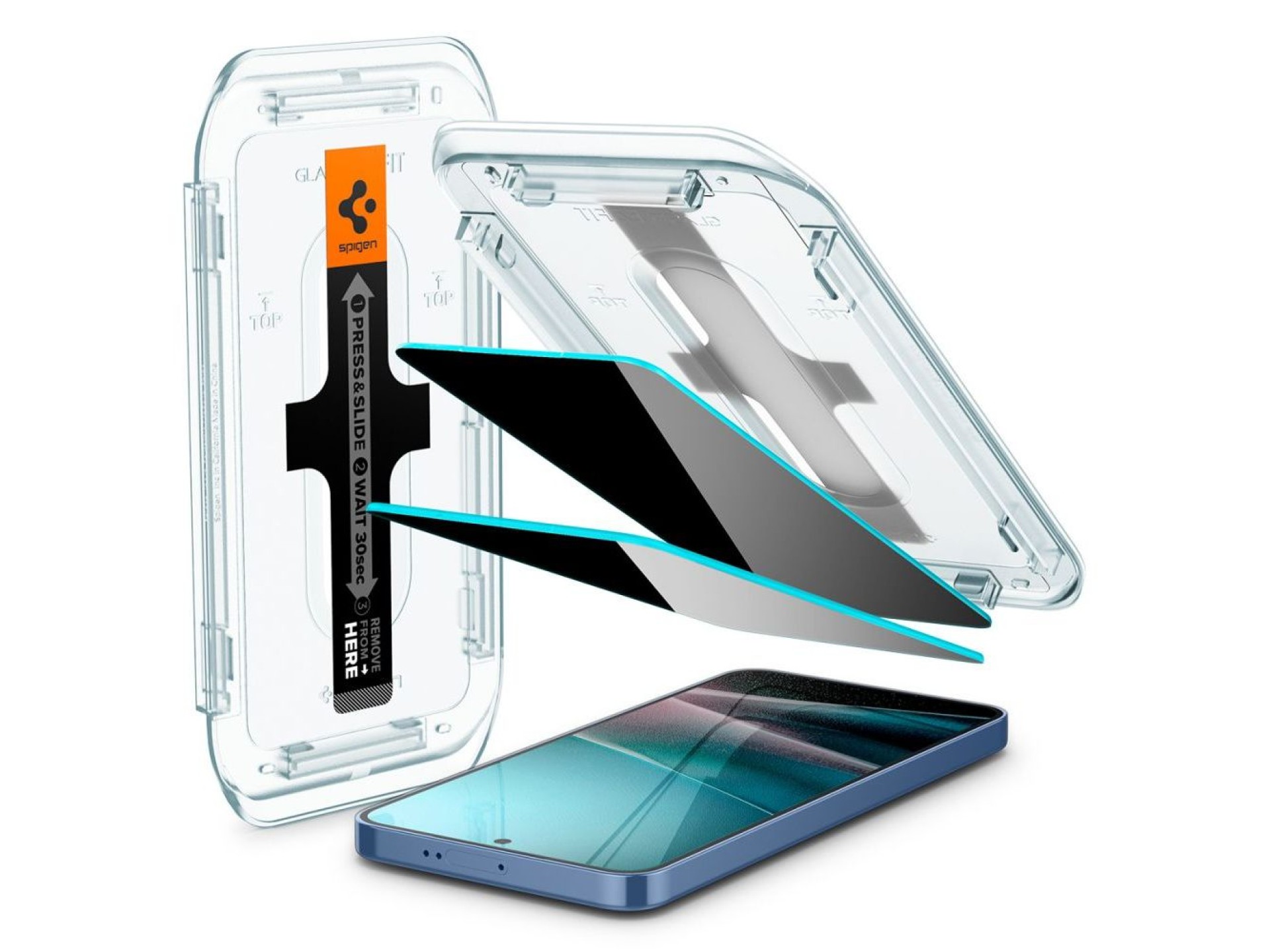 Paquete de 2 protectores de pantalla Spigen Glas.TR