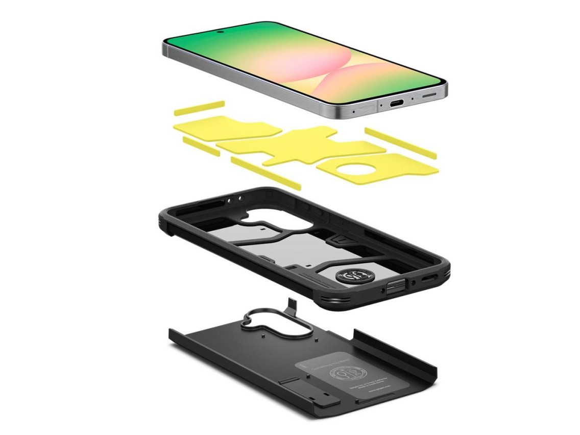 Funda Spigen Tough Armor para Samsung Galaxy A56 5G - Negra