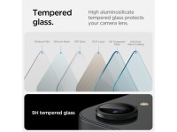 Spigen Optik Pro GLAS.TR "Ez Fit" Camera Cover 2-pack for iPhone 16e / 17e - Black Spigen Optik Pro GLAS.TR "Ez Fit" Camera Cover 2-pack for iPhone 16e / 17e - Black