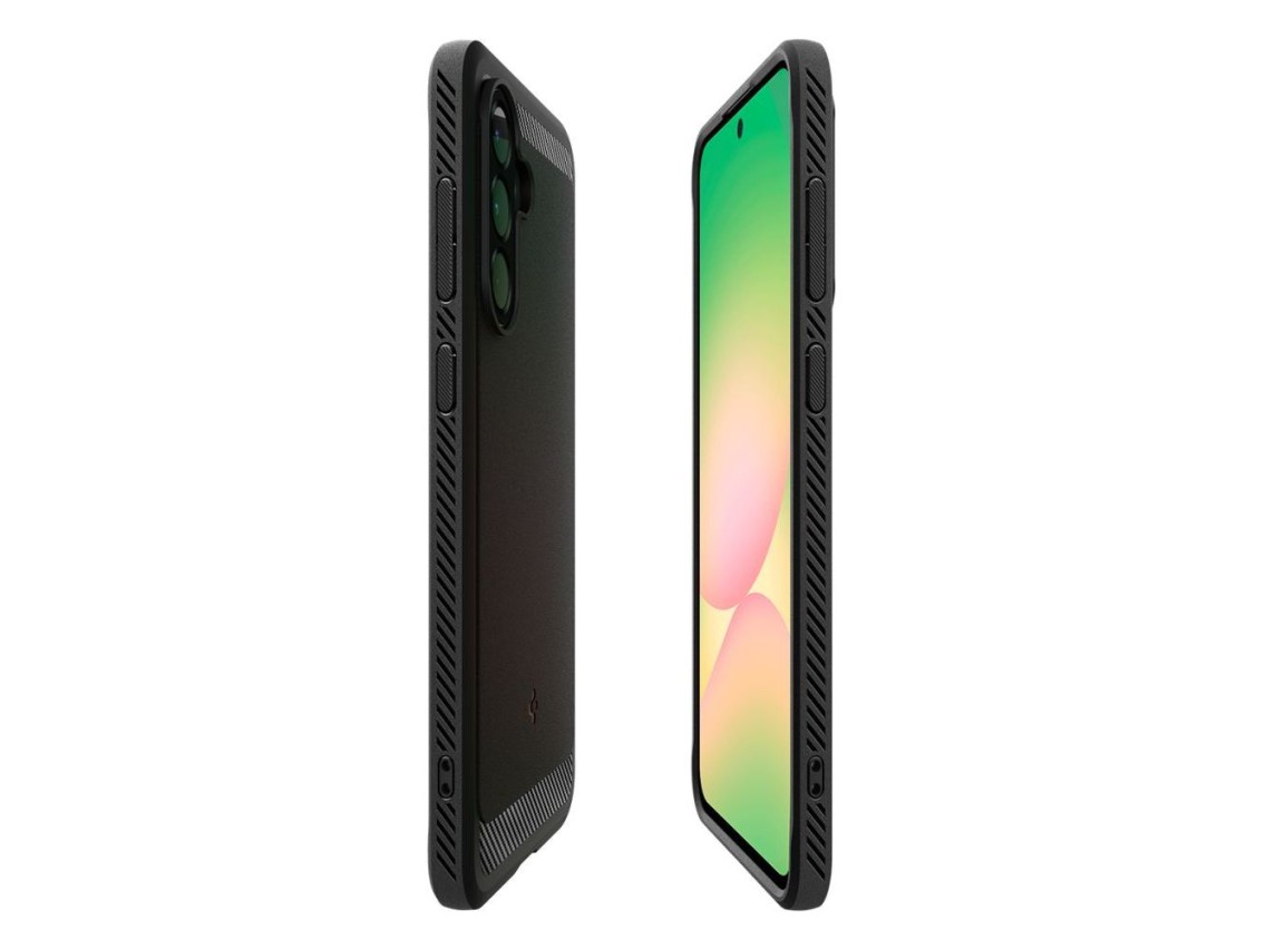 Funda Spigen Rugged Armor para Samsung Galaxy A56 5G - Negra