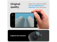 Spigen Optik Pro GLAS.TR "Ez Fit" Camera Cover 2-pack for iPhone 16e / 17e - Black Spigen Optik Pro GLAS.TR "Ez Fit" Camera Cover 2-pack for iPhone 16e / 17e - Black