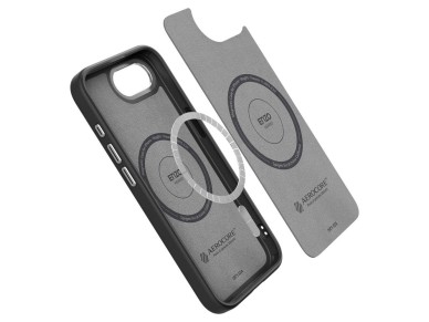 Funda Spigen Enzo Aramid MagSafe para iPhone 16e / 17e - Negra Funda Spigen Enzo Aramid MagSafe para iPhone 16e / 17e - Negra