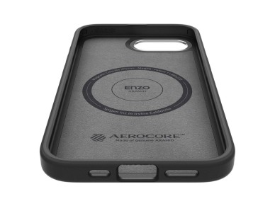 Funda Spigen Enzo Aramid MagSafe para iPhone 16e / 17e - Negra Funda Spigen Enzo Aramid MagSafe para iPhone 16e / 17e - Negra