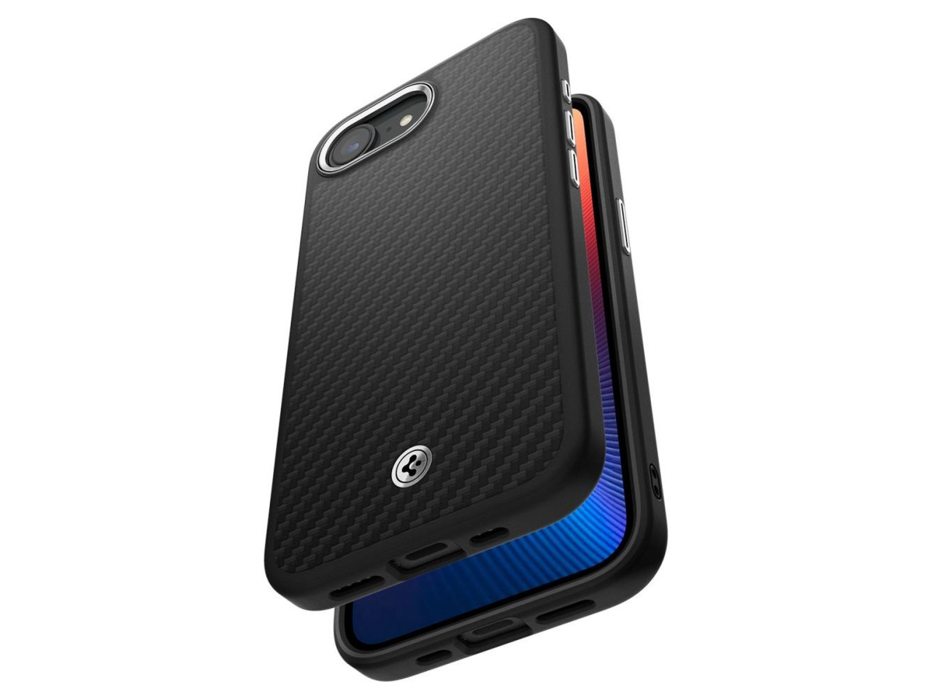 Funda Spigen Enzo Aramid MagSafe para iPhone 16e / 17e - Negra