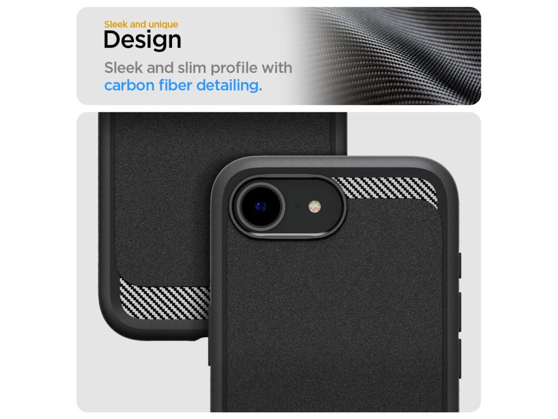 Spigen Rugged Armor MagSafe case for iPhone 16e / 17e - black