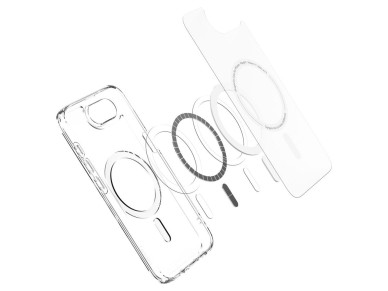 Spigen Ultra Hybrid MagSafe Case for iPhone 16e / 17e - White, Translucent Spigen Ultra Hybrid MagSafe Case for iPhone 16e / 17e - White, Translucent