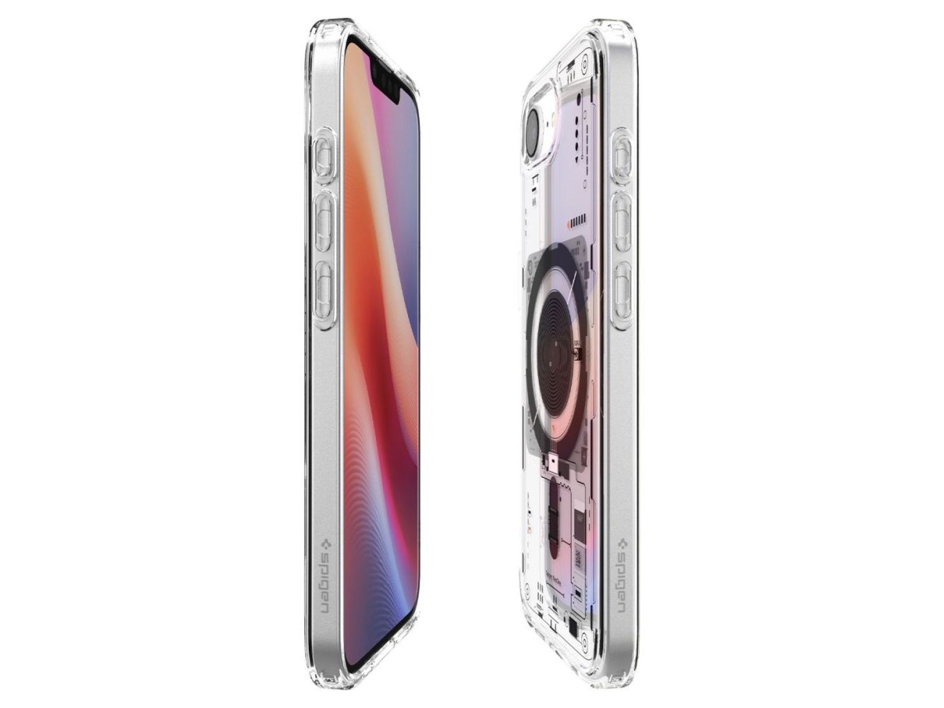 Capa Spigen Ultra Hybrid MagSafe para iPhone 16e / 17e Neo One - Transparente