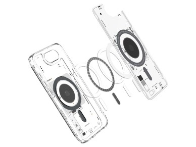 Capa Spigen Ultra Hybrid MagSafe para iPhone 16e / 17e Neo One - Transparente