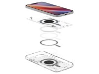 Capa Spigen Ultra Hybrid MagSafe para iPhone 16e / 17e Neo One - Transparente