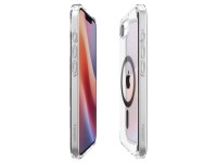 Capa Spigen Ultra Hybrid MagSafe para iPhone 16e/17e em fibra de carbono - transparente Capa Spigen Ultra Hybrid MagSafe para iPhone 16e/17e em fibra de carbono - transparente