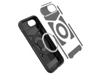 Capa Spigen Slim Armor MagSafe para iPhone 16e / 17e - Preta Capa Spigen Slim Armor MagSafe para iPhone 16e / 17e - Preta