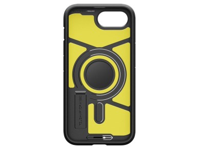 Funda Spigen Tough Armor con MagSafe para iPhone 16e / 17e con soporte - Negra