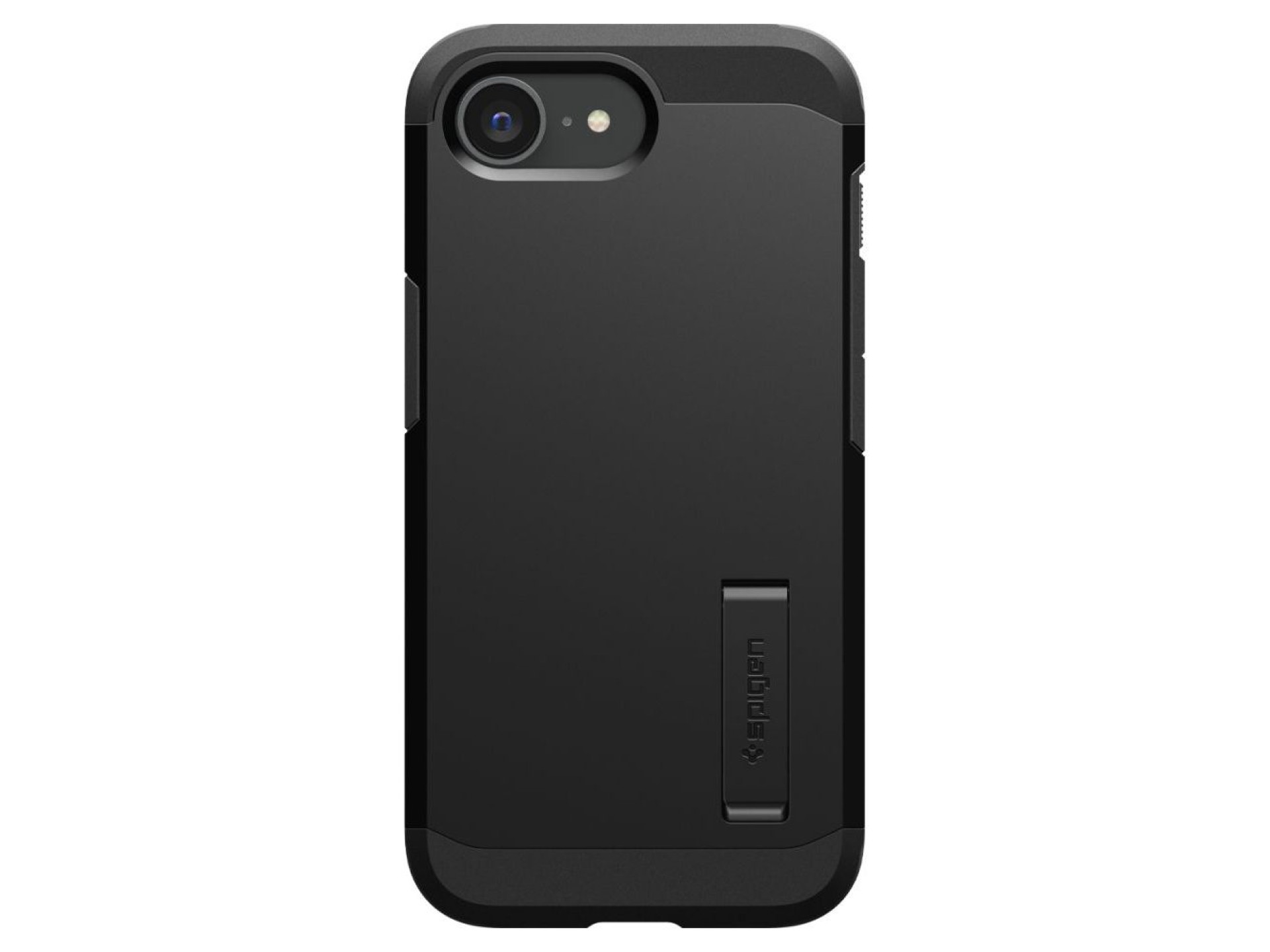 Funda Spigen Tough Armor con MagSafe para iPhone 16e / 17e con soporte - Negra