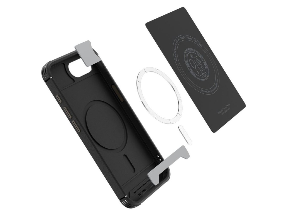 Funda Spigen Core Armor MagSafe para iPhone 16e / 17e - Negra