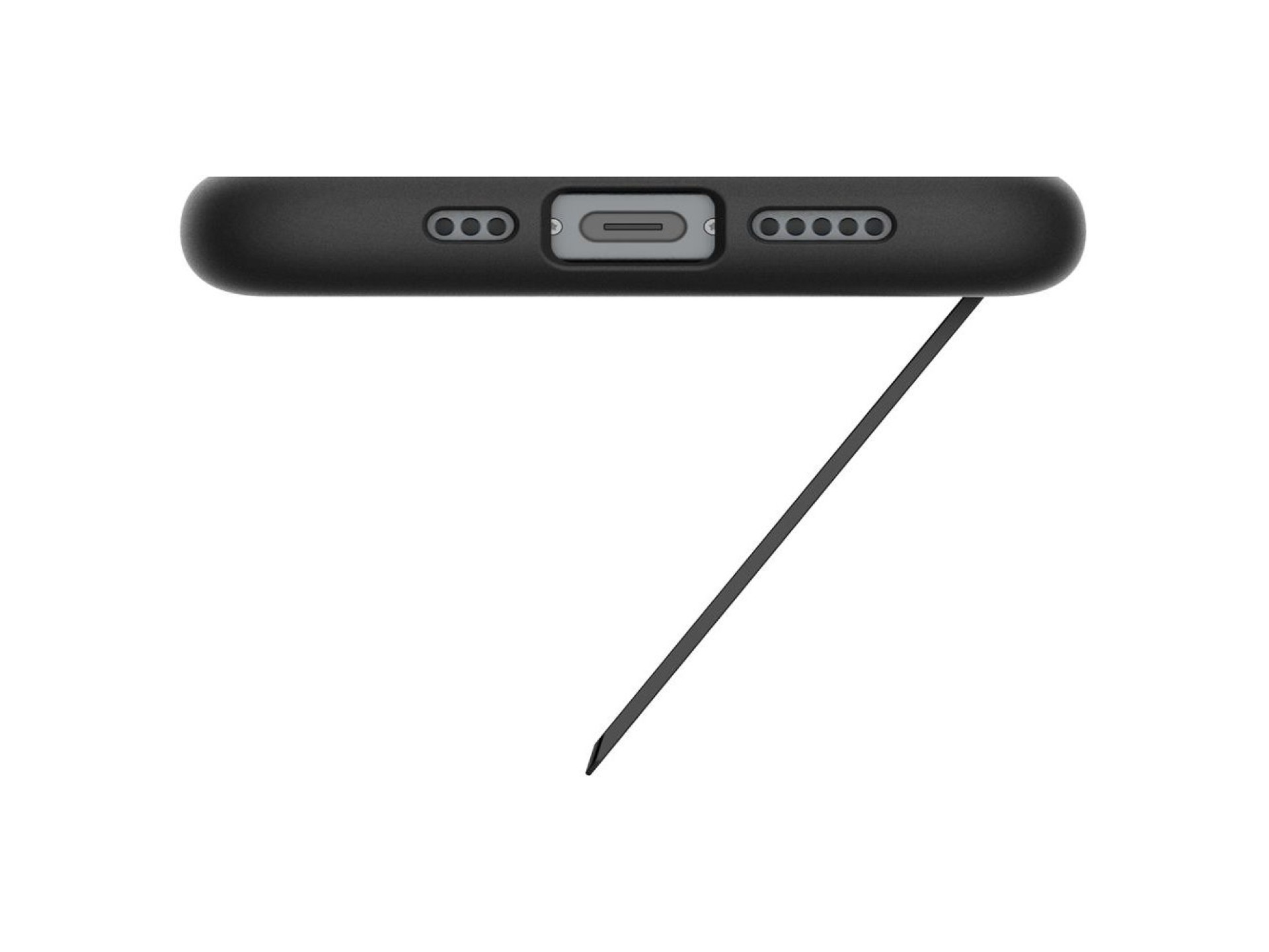 Capa Spigen Slim Armor MagSafe para iPhone 16e / 17e - Preta