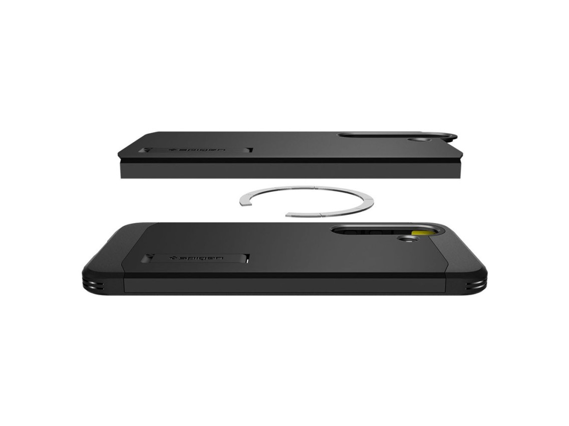 Capa Spigen Tough Armor MagSafe para Samsung Galaxy S25 - preta