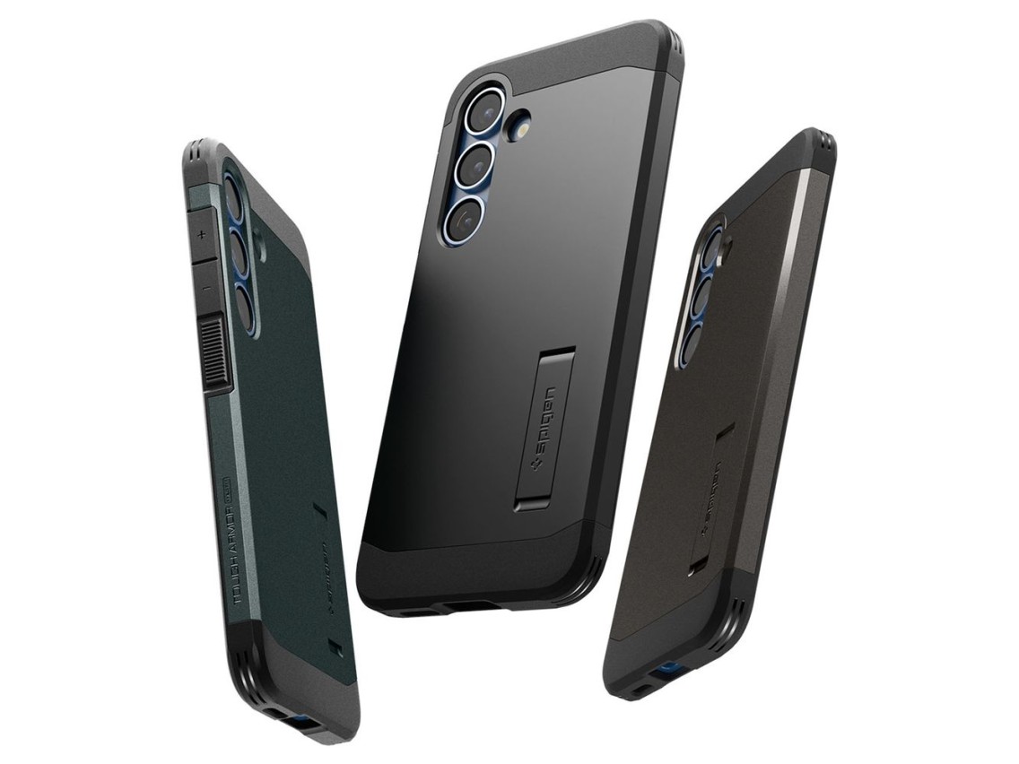 Capa Spigen Tough Armor MagSafe para Samsung Galaxy S25 - preta