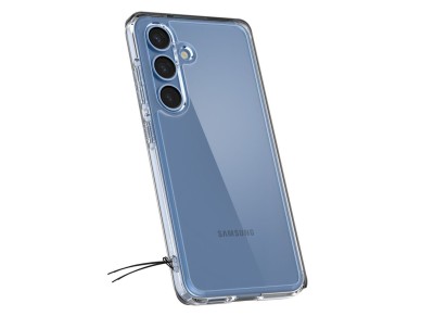 Funda Spigen Ultra Hybrid para Samsung Galaxy S25 - Transparente