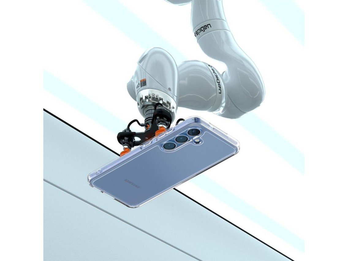 Funda Spigen Ultra Hybrid para Samsung Galaxy S25 - Transparente