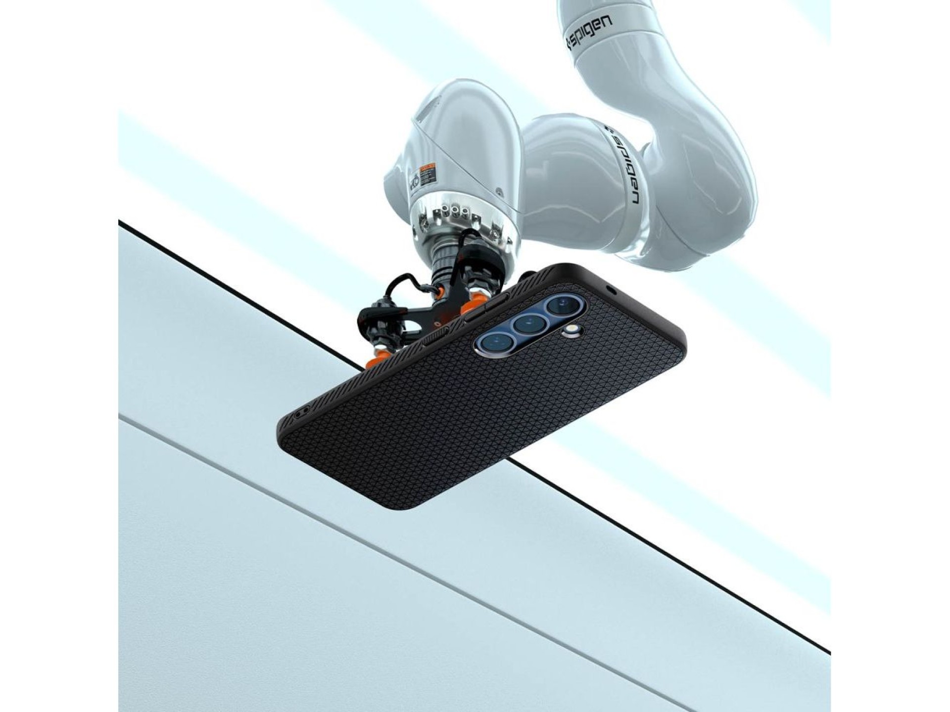 Funda Spigen Liquid Air para Samsung Galaxy S25 - Negro mate