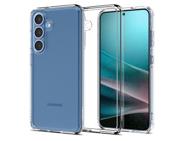 Funda Spigen Ultra Hybrid para Samsung Galaxy S25 - Transparente