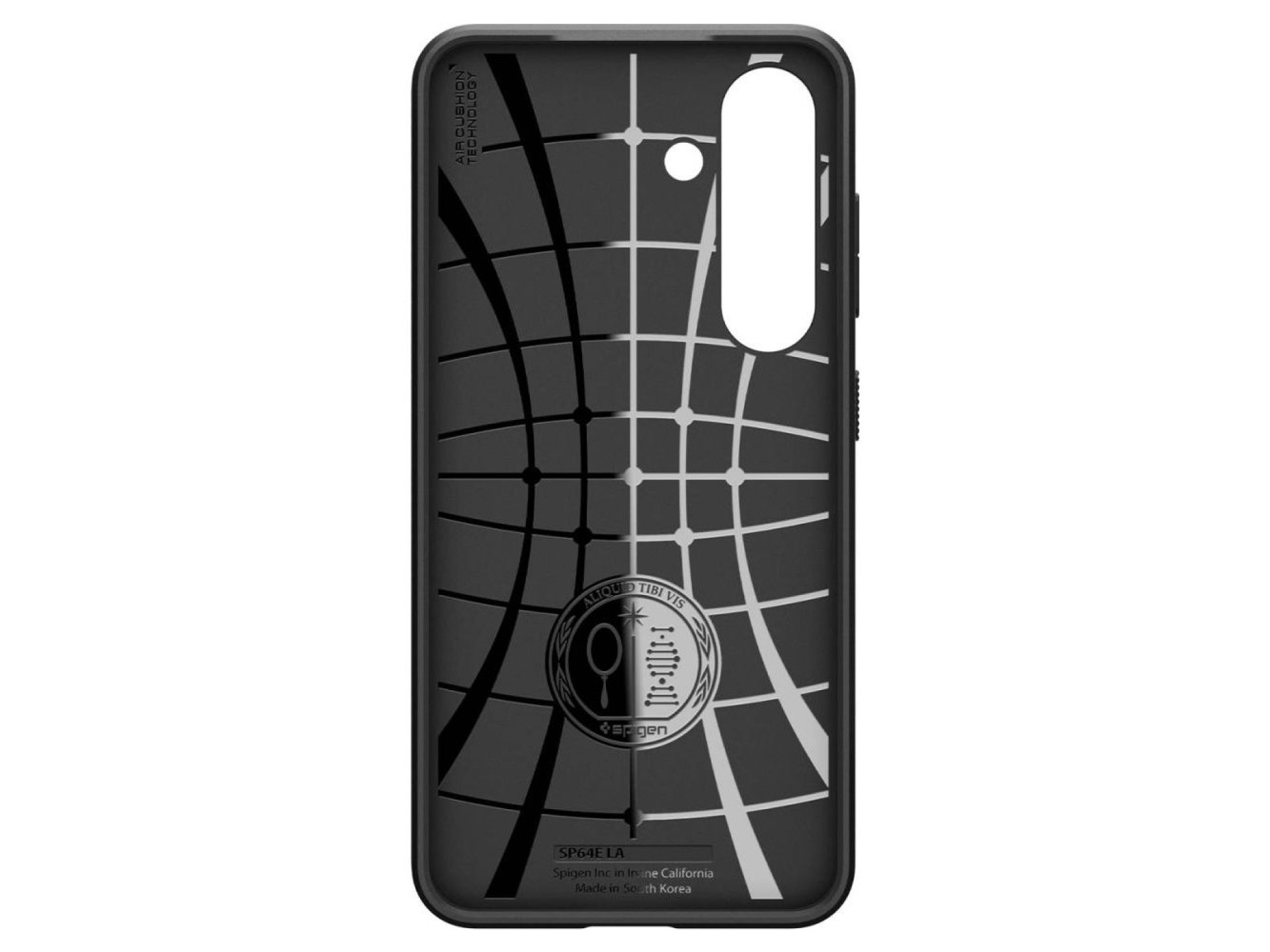 Funda Spigen Liquid Air para Samsung Galaxy S25 - Negro mate