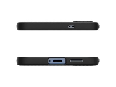 Funda Spigen Liquid Air para Samsung Galaxy S25 - Negro mate