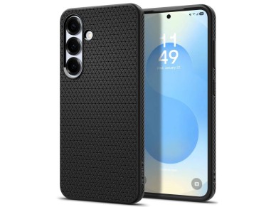 Funda Spigen Liquid Air para Samsung Galaxy S25 - Negro mate