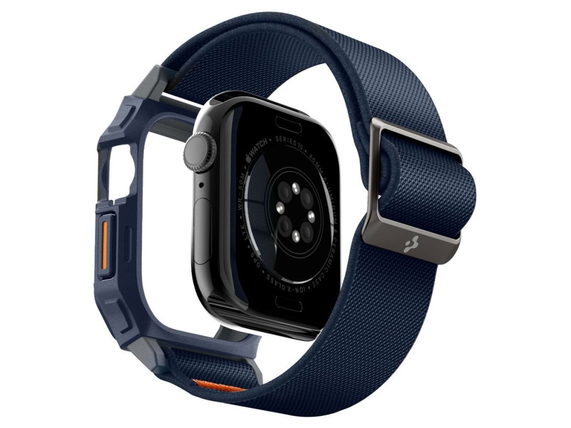 Spigen Lite Fit "Pro" Strap for Apple Watch 10 46mm - Navy Blue
