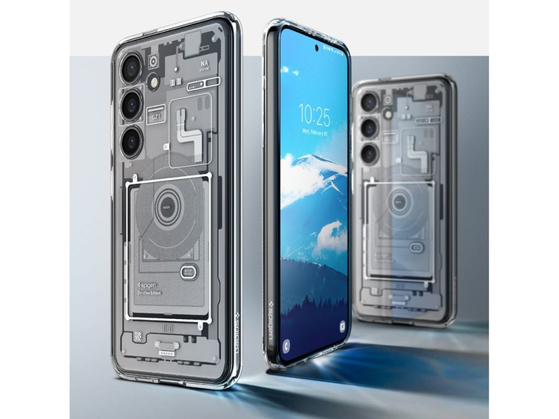 Funda Spigen Ultra Hybrid para Samsung Galaxy S24 Zero One - Blanca