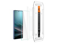 Protector de pantalla de vidrio templado Spigen Glas.tR EZ FIT (paquete de 2) para Samsung Galaxy S2 Protector de pantalla de vidrio templado Spigen Glas.tR EZ FIT (paquete de 2) para Samsung Galaxy S2