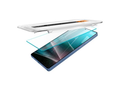 Protector de pantalla de vidrio templado Spigen Glas.tR EZ FIT (paquete de 2) para Samsung Galaxy S2