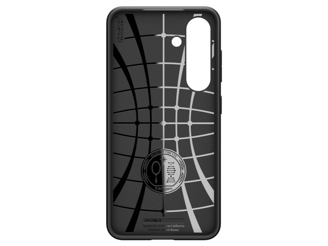 Funda Spigen Liquid Air para Samsung Galaxy S25+ - Negro mate