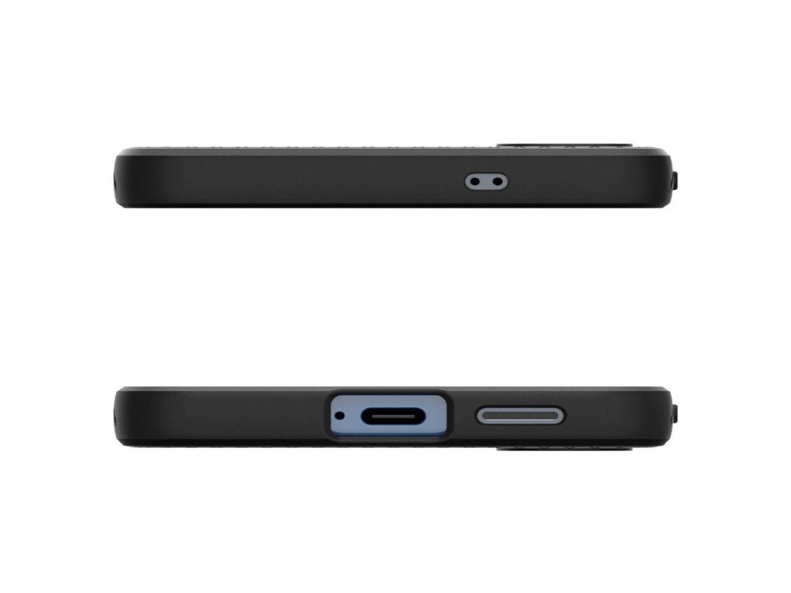 Funda Spigen Liquid Air para Samsung Galaxy S25+ - Negro mate