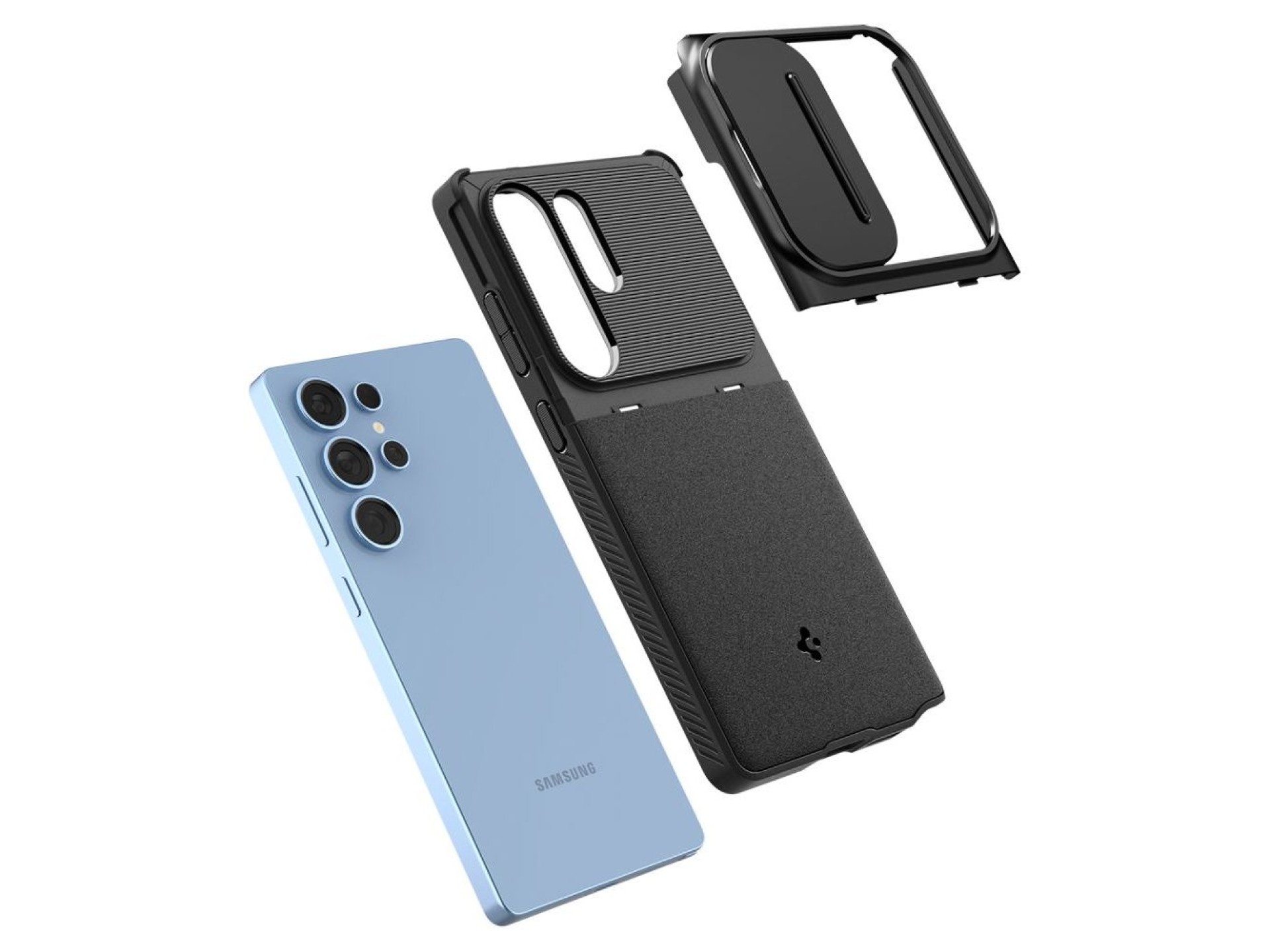 Spigen Optik Armor Case for Samsung Galaxy S25 Ultra - Black