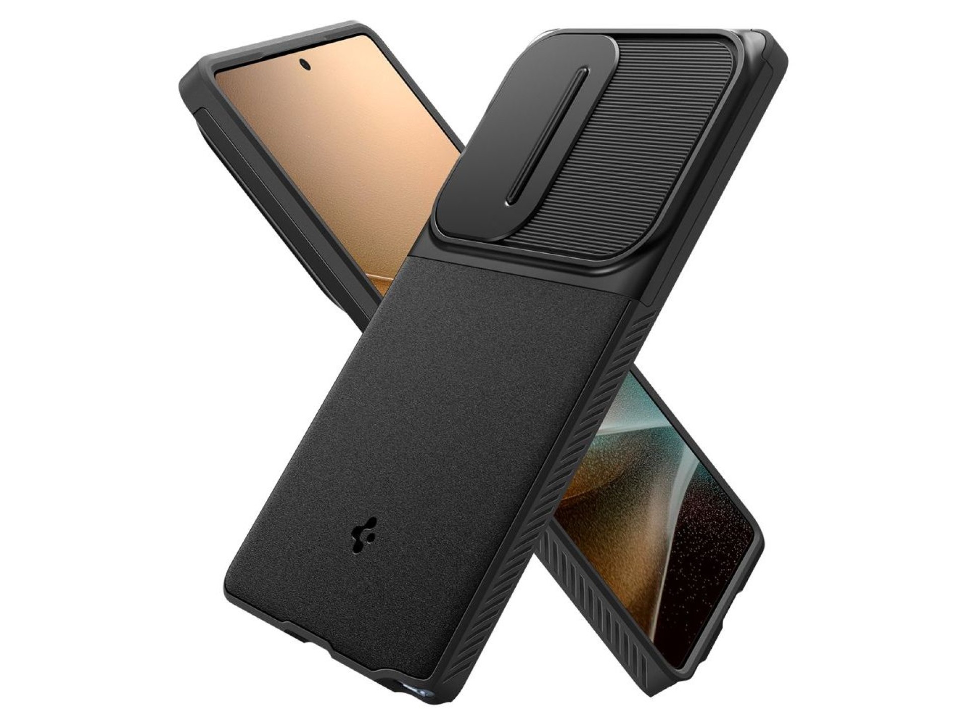 Spigen Optik Armor Case for Samsung Galaxy S25 Ultra - Black