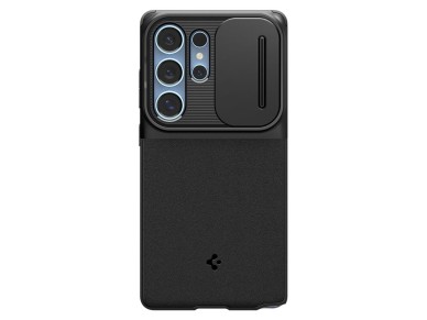 Spigen Optik Armor Case for Samsung Galaxy S25 Ultra - Black