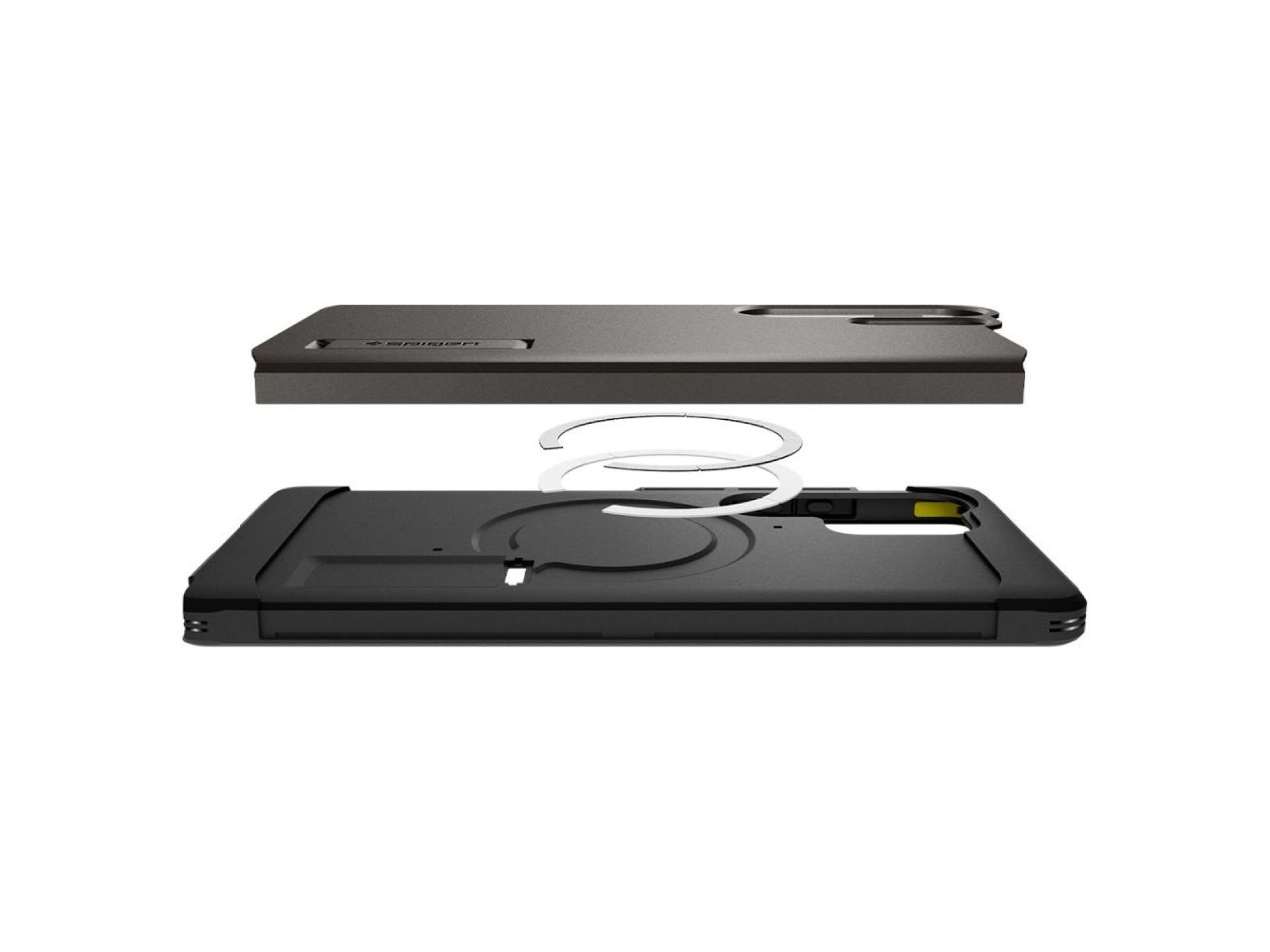 Capa Spigen Tough Armor MagSafe para Samsung Galaxy S25 Ultra - Cinza