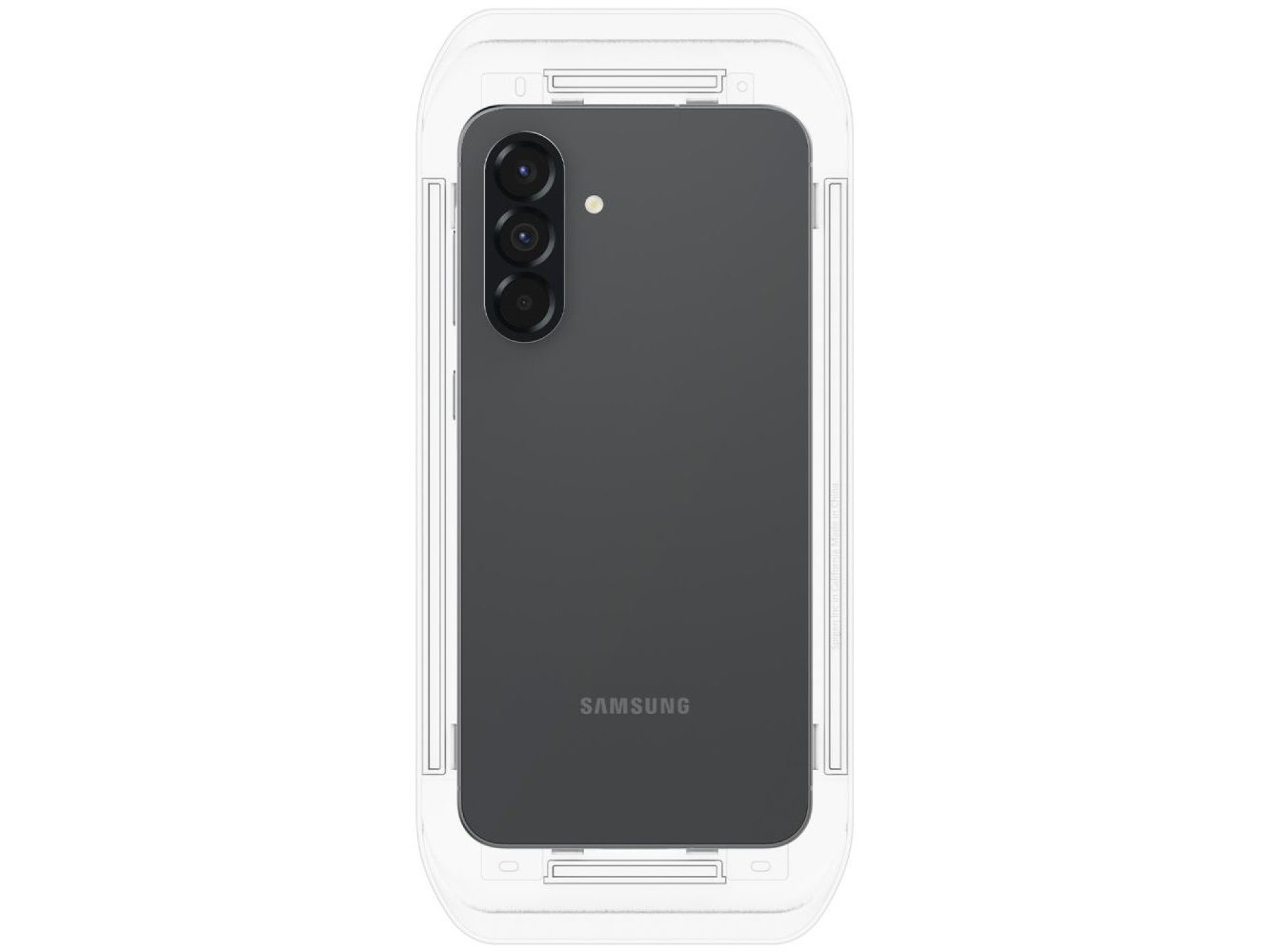Protector de pantalla de vidrio templado Spigen Glas.tR EZ Fit para Samsung Galaxy S24 FE (2 unidade