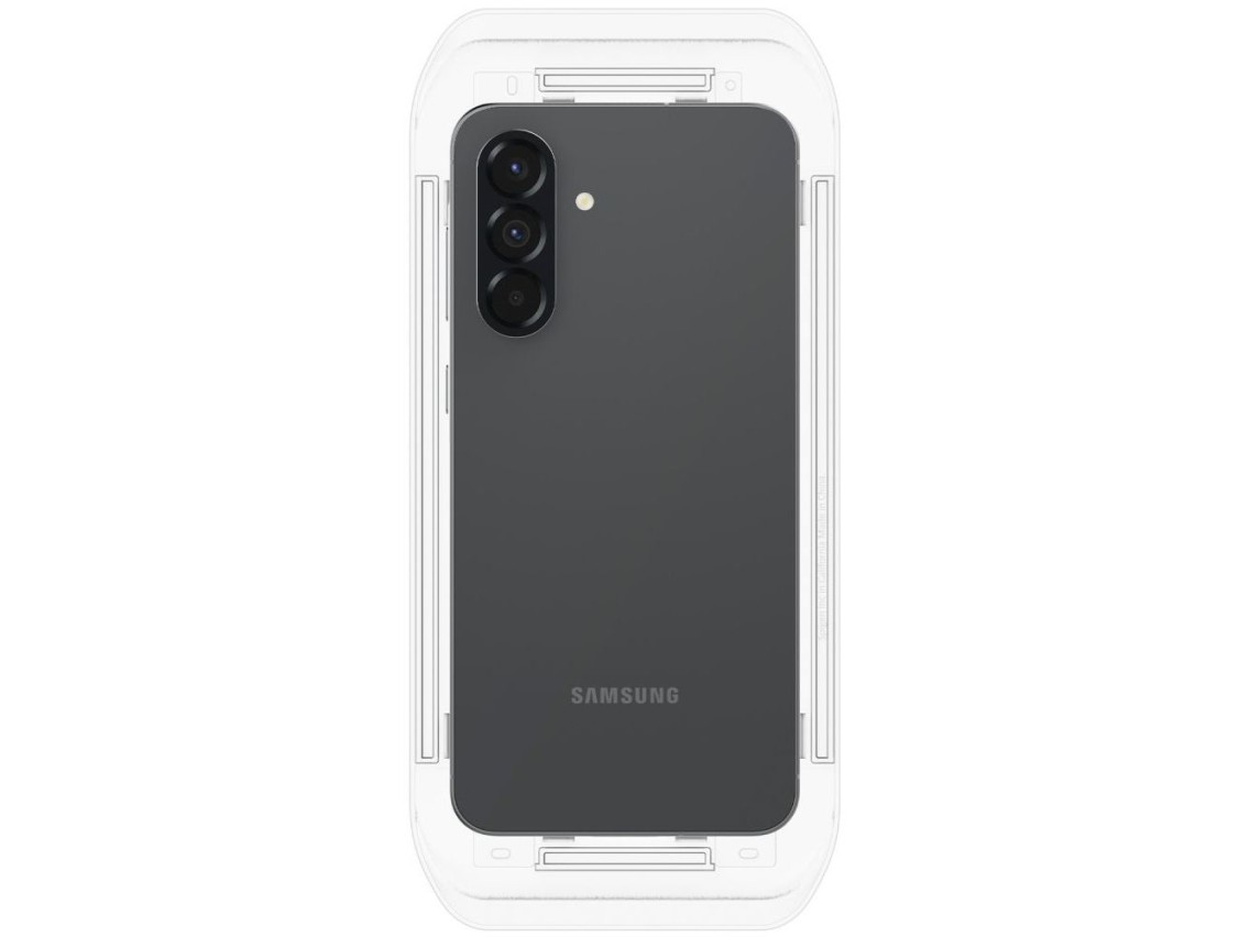 Protector de pantalla de vidrio templado Spigen Glas.tR EZ Fit para Samsung Galaxy S24 FE (2 unidade