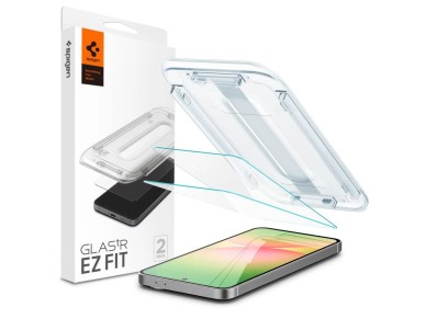 Spigen Glas.tR EZ Fit Tempered Glass for Samsung Galaxy S24 FE (2 pcs.) Spigen Glas.tR EZ Fit Tempered Glass for Samsung Galaxy S24 FE (2 pcs.)