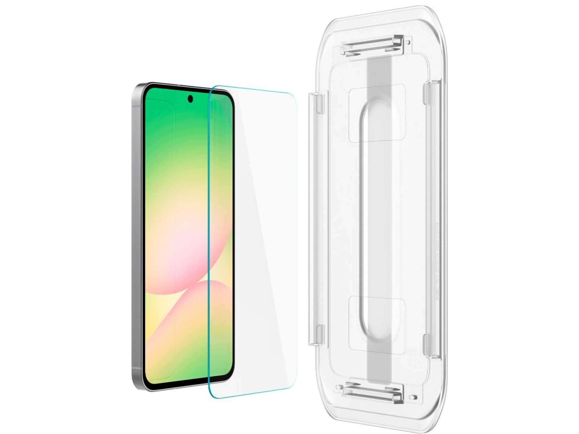 Protector de pantalla de vidrio templado Spigen Glas.tR EZ Fit para Samsung Galaxy S24 FE (2 unidade