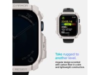 Pulseira Spigen Rugged Armor para Apple Watch 10 46mm - Bege Pulseira Spigen Rugged Armor para Apple Watch 10 46mm - Bege